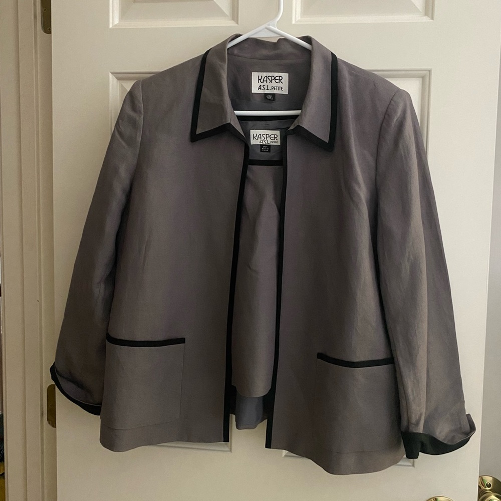 Vintage Kasper Blazer & Tank Set